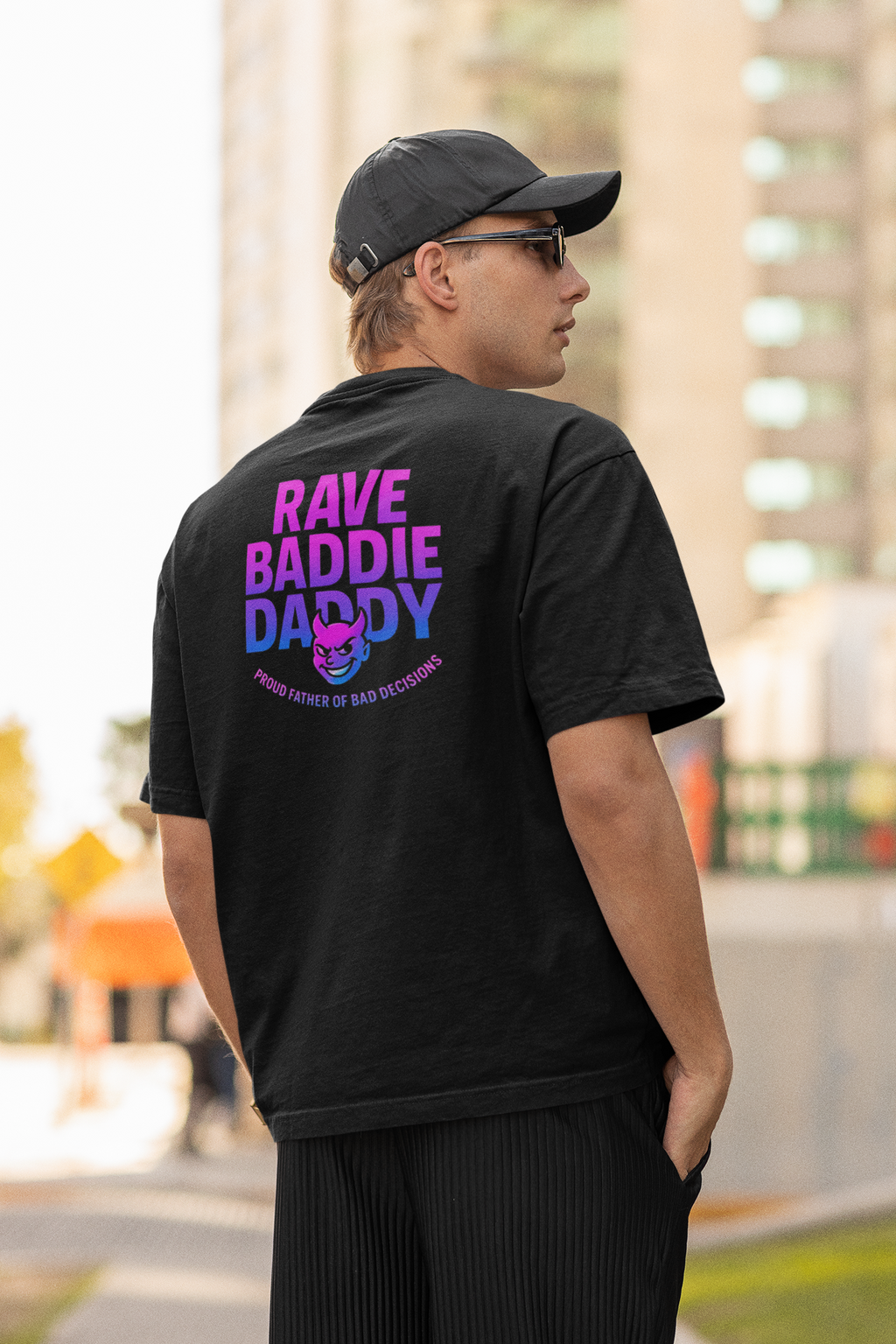 Certified Rave Baddie Daddy Logo t-shirt