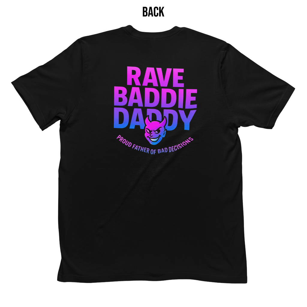 Certified Rave Baddie Daddy Logo t-shirt